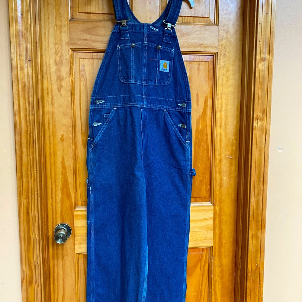 Carhartt Bib Denim Overalls